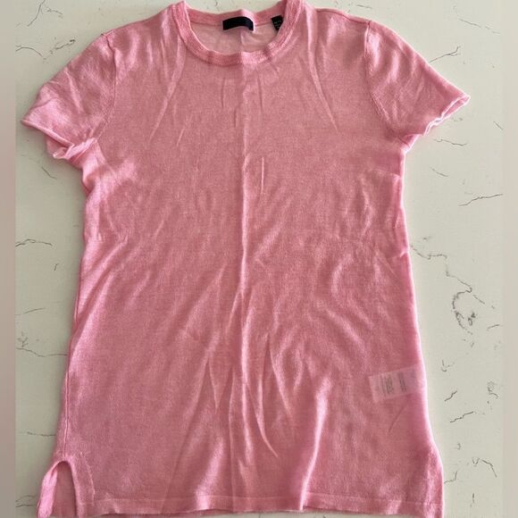 ATM Cashmere light weight cashmere short sleeve top size XS - Picture 2 of 5
